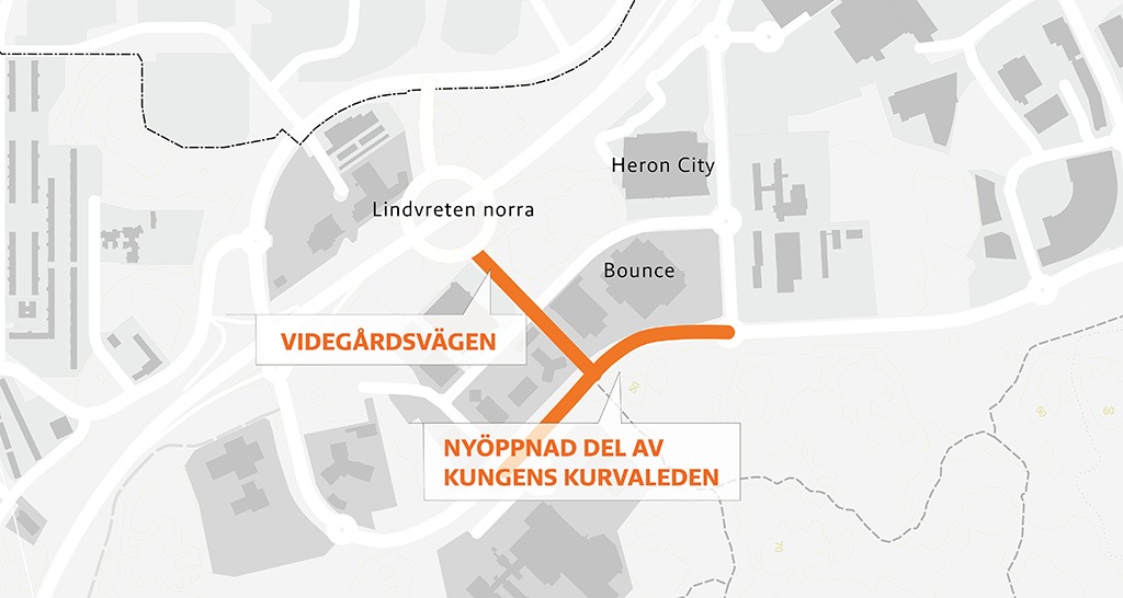 Karta Kungens kurvaleden